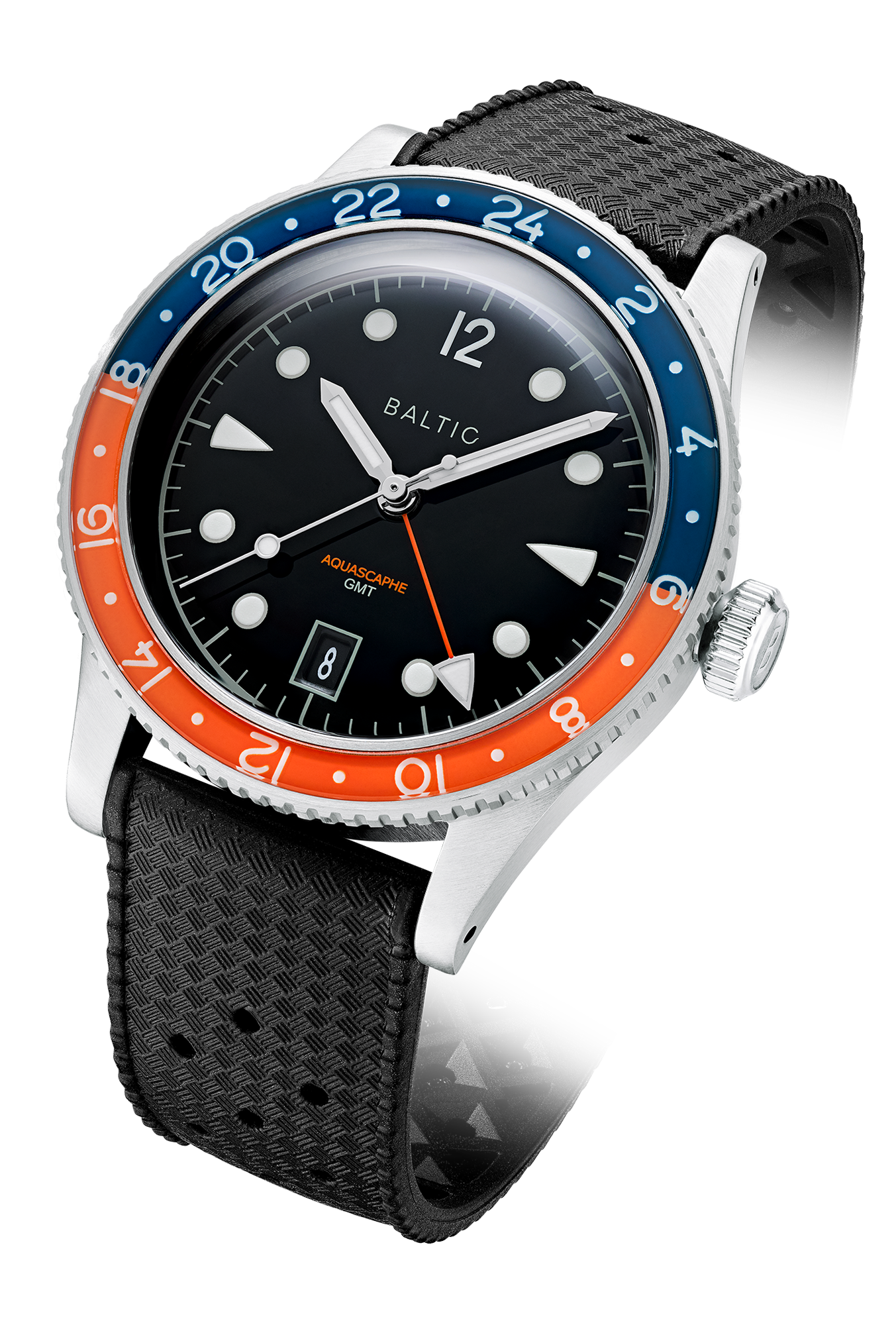 Aquascaphe GMT Orange - Baltic Watches